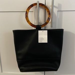 Crossbody or two handle tote bag